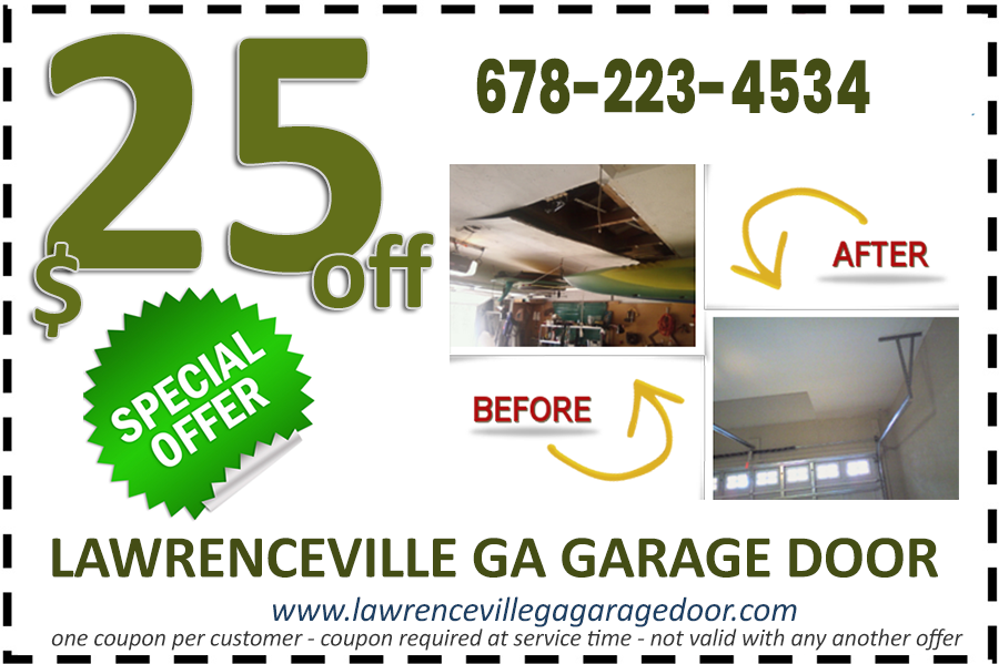 Lawrenceville GA Garage Door Special Offer